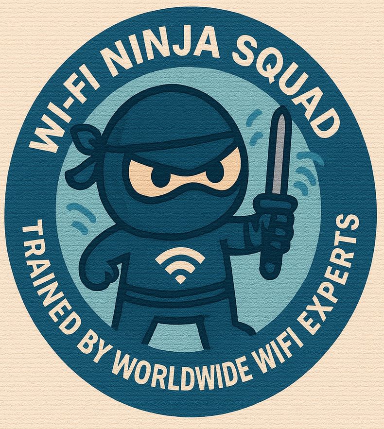 NINJA_NEW Wi-Fi Ninja Squad - World Wide WiFi Experts®
